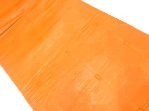 リサイクル　漆箔花模様織り出し名古屋帯